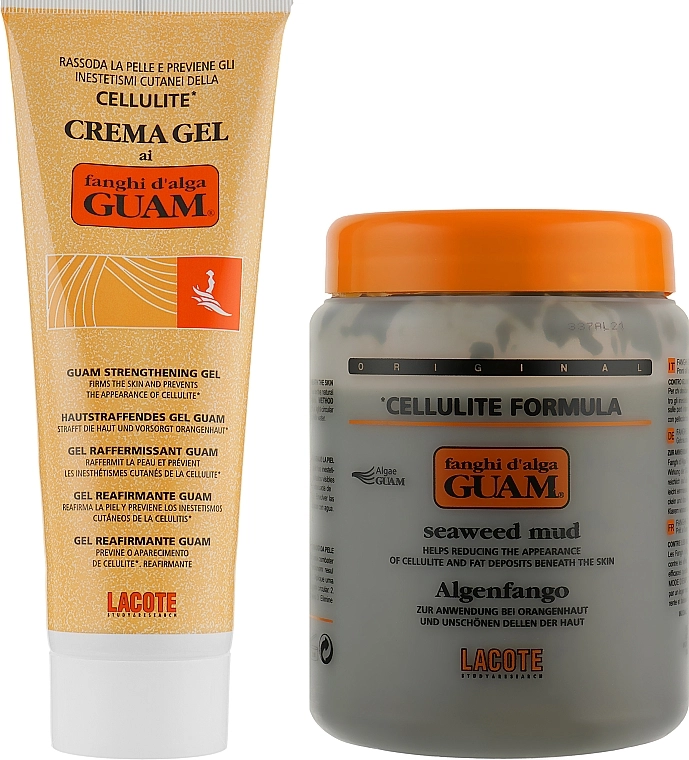 Guam Набор Fanghi d'Alga (mask/1000g + gel/250ml) - фото N2