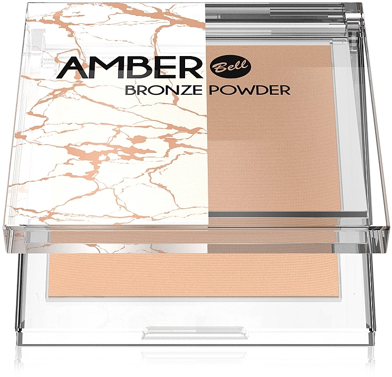 Bell Feel The Nature Amber Bronze Powder Моделирующий бронзер для лица - фото N1