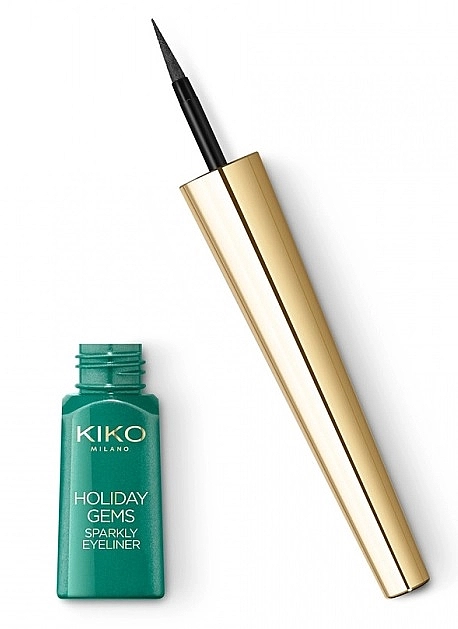 Kiko Milano Holiday Gems Sparkly Eyeliner Підводка з металевим блиском - фото N2