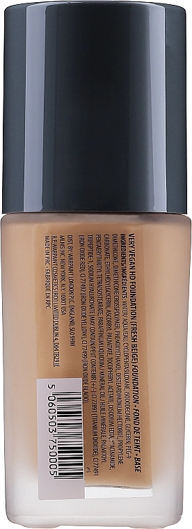 W7 Very Vegan HD Foundation Тональная основа - фото N2