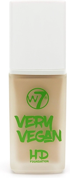 W7 Very Vegan HD Foundation Тональная основа - фото N3