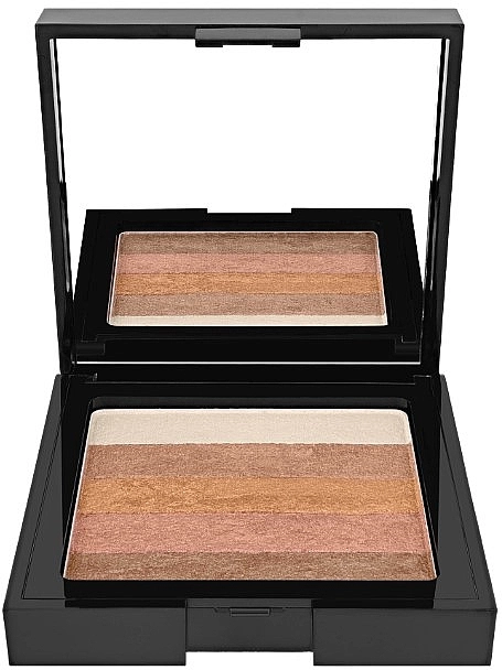 W7 Shimmer Brick Bronzer Бронзер для обличчя - фото N1