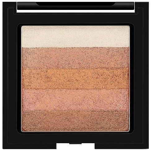 W7 Shimmer Brick Bronzer Бронзер для обличчя - фото N3