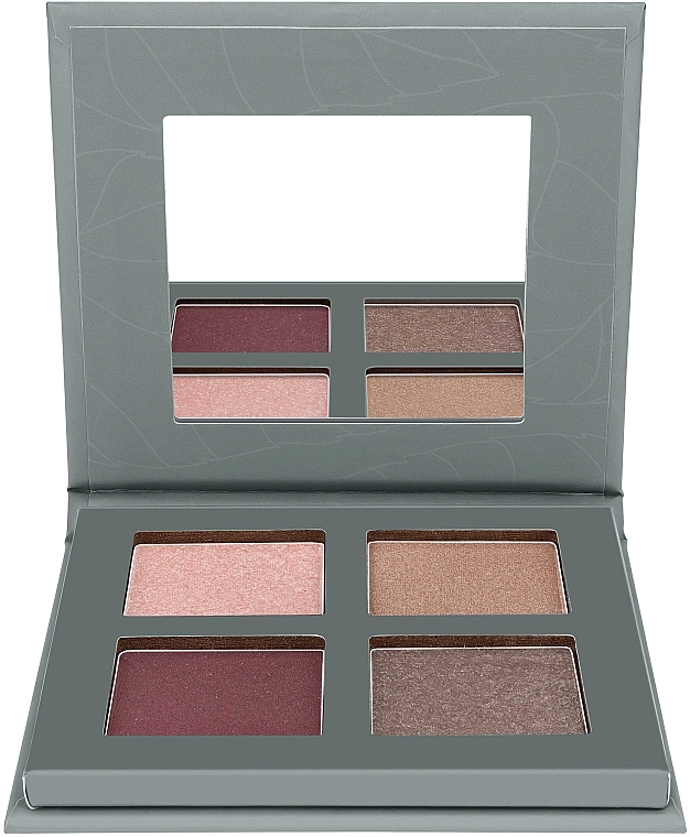 W7 Very Vegan Pressed Pigment Quad Палетка тіней для повік - фото N3