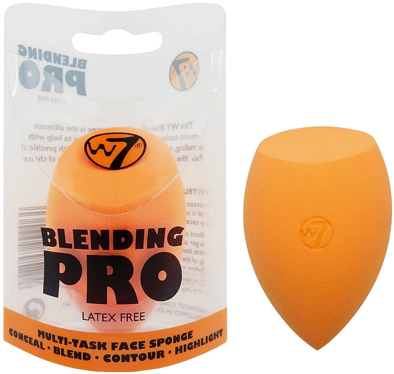 W7 Спонж-блендер для макияжа Blending Pro Multi-Tasking Face Sponge - фото N1