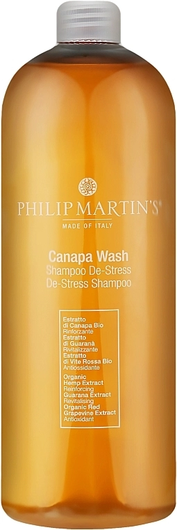 Philip Martin's Шампунь-антистрес для волосся Canapa Wash De-Stress Shampoo - фото N3