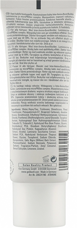 Goldwell Відновлювальний незмивний бальзам для волосся Dualsenses Color Repair & Radiance Balm - фото N2