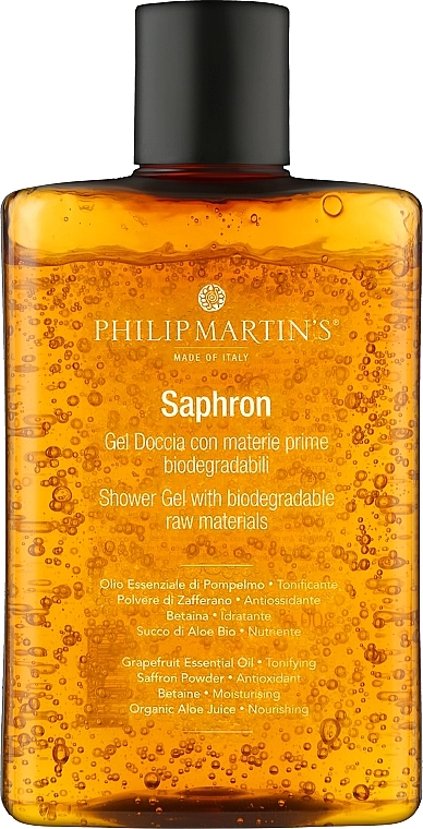 Philip Martin's Гель для душа "Шафран" Saffron Shower Gel - фото N1