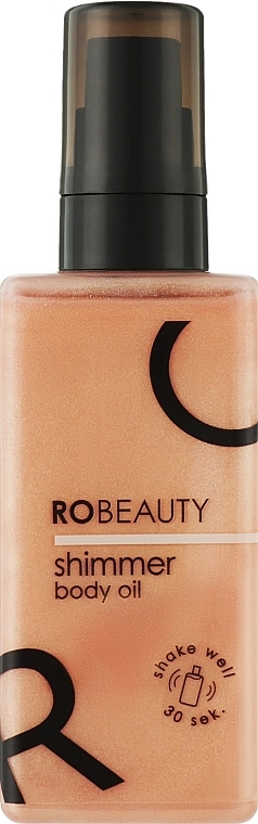 Ro Beauty Олія-шимер для тіла з ароматом дині Shimmer Body Oil Rose - фото N1