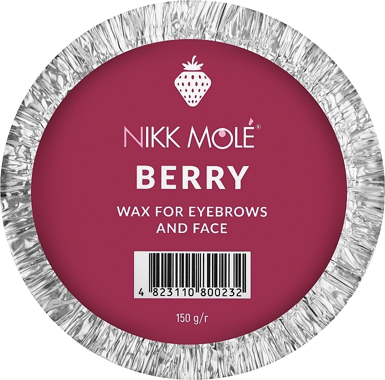 Nikk Mole Віск для брів і обличчя "Ягідний" Wax For Eyebrow And Face Berry - фото N1