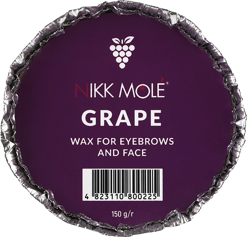 Nikk Mole Воск для бровей и лица "Виноград" Wax For Eyebrow And Face Grape - фото N1