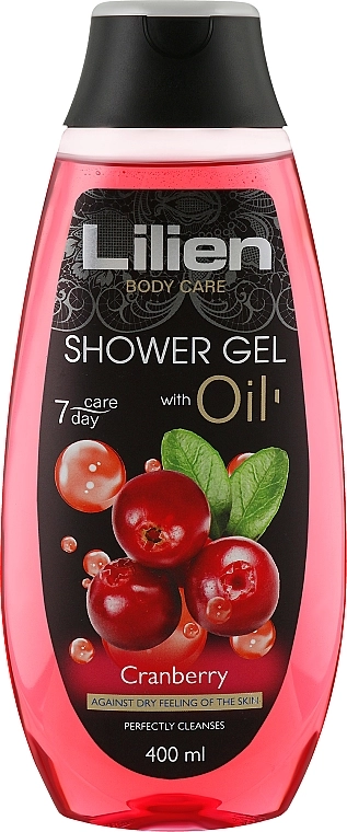 Lilien Гель для душу "Cranberry" Shower Gel - фото N1
