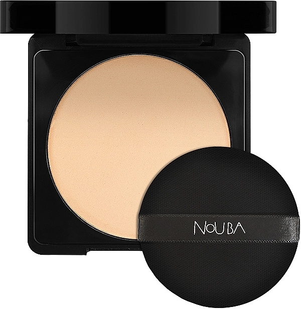 NoUBA Soft Compact Silky Matt Powder Компактная фиксирующая пудра - фото N1