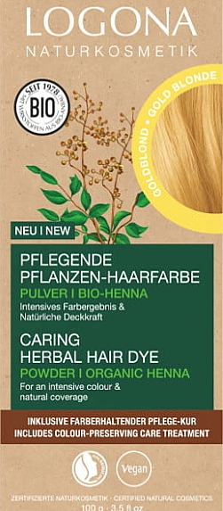 Logona Краска для волос Herbal Hair Dye Colour - фото N1