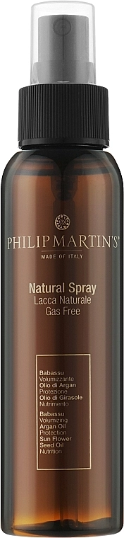 Philip Martin's Натуральний лак без газу середньої фіксації Natural Spray - фото N1