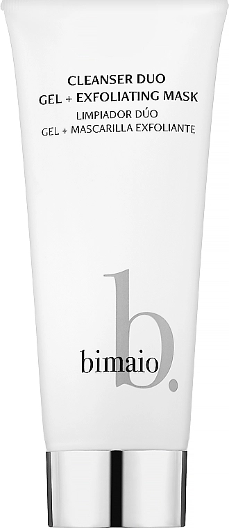 Bimaio Двойное очищающее средство Cleanser Duo Gel+Exfoliating Mask - фото N1