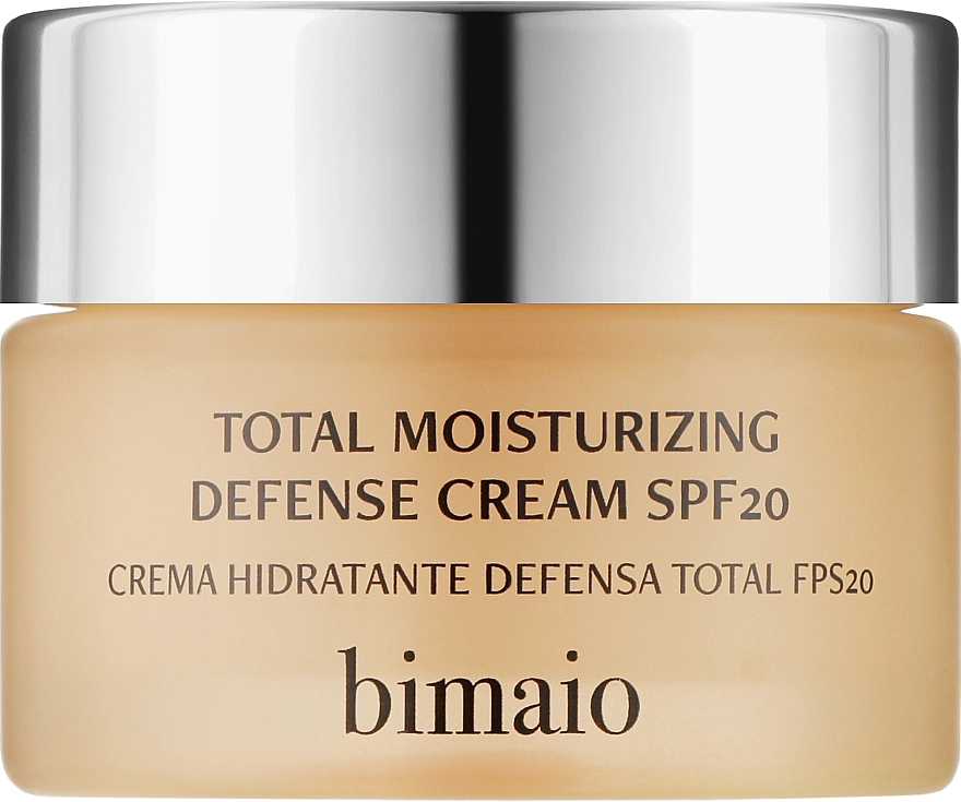 Bimaio Зволожувальний захисний крем SPF20 для обличчя Total Moisturizing Defense cream - фото N1