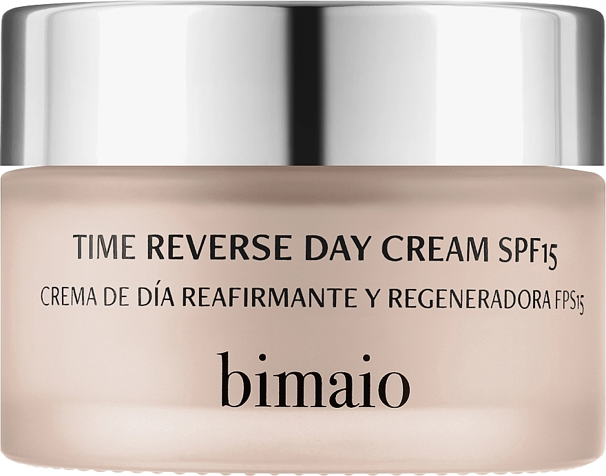 Bimaio Восстанавливающий дневной крем SPF15 для лица Time Reverse Cream SPF15 - фото N1