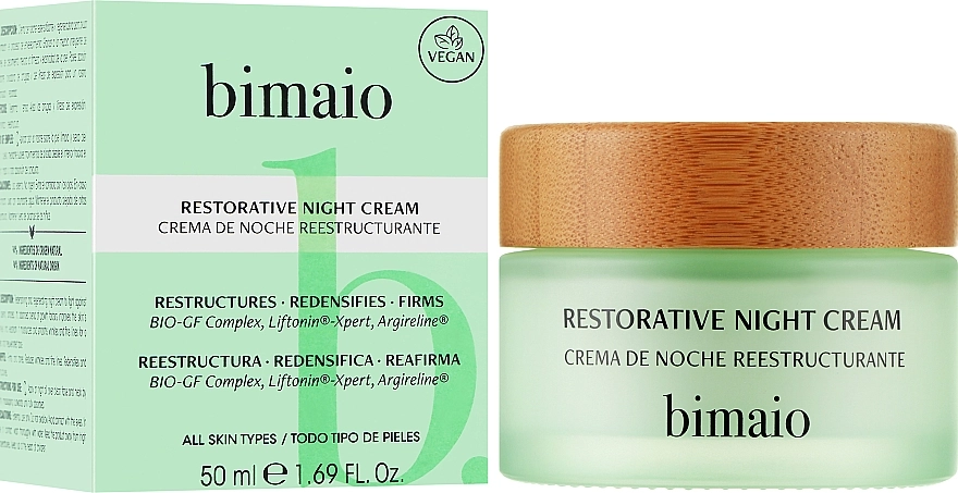 Bimaio Восстанавливающий ночной крем для лица Restorative Night Cream - фото N2