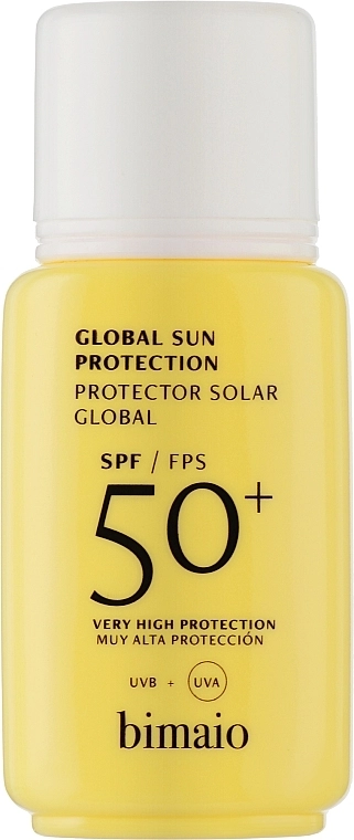 Bimaio Сонцезахисний крем з SPF 5O+ для обличчя Global Sun Protection - фото N1