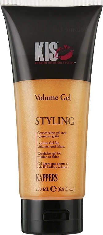 Kis Невагомий гель для об'єму та блиску волосся Styling Volume Gel Weightless Gel For Volume And Shine - фото N1