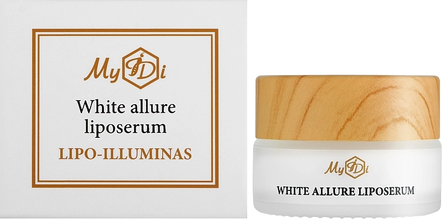 MyIdi Осветляющая сыворотка-вуаль с витамином С Lipo-Illuminas White Allure Liposerum (пробник) - фото N2