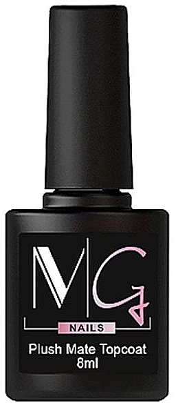 MG Nails Матове фінішне покриття з пластівцями без липкого шару Flakes Matte Top Coat - фото N1