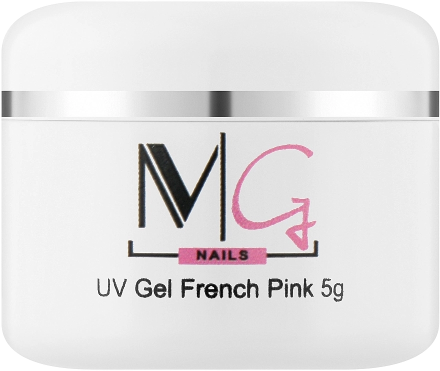 MG Nails Камуфлювальний гель для нарощування UV Gel Cover Pink - фото N1