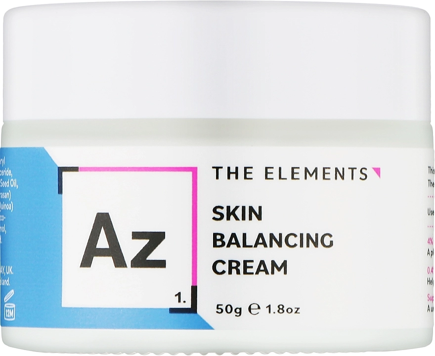 THE ELEMENTS Балансирующий крем с азелаиновой кислотой и цинком Skin Balancing Cream - фото N1