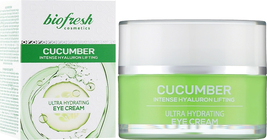 BioFresh Крем для шкіри навколо очей «Гілаурон + екстракт огірка» Cucumber Ultra Hydration Eye Cream - фото N2