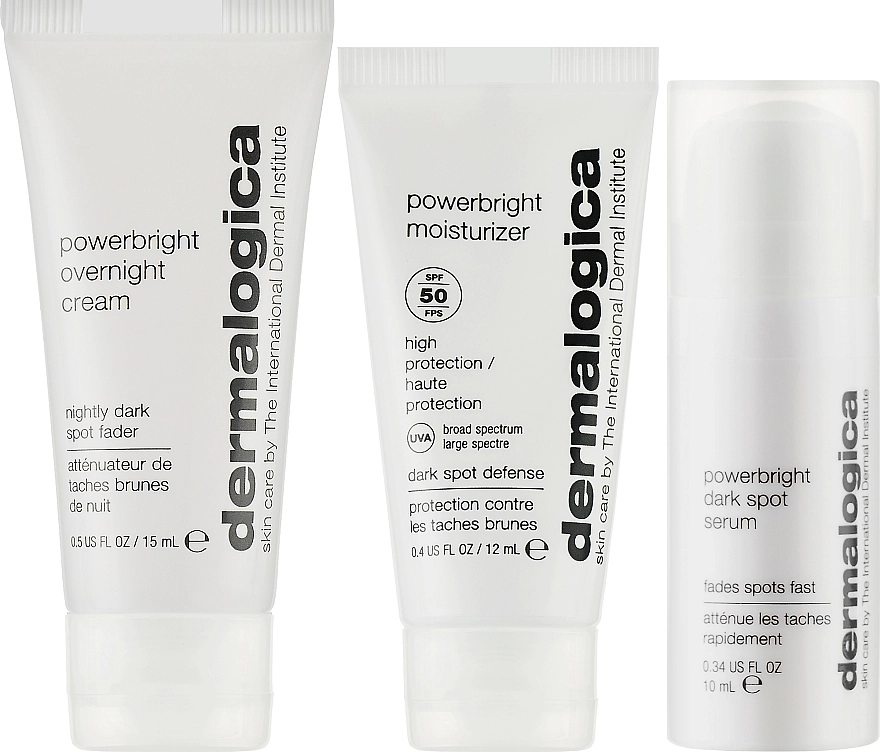 Dermalogica Набір Dark Spot Solution Kit (f/cr/12ml + ser/10ml + n/cr/15ml) - фото N2