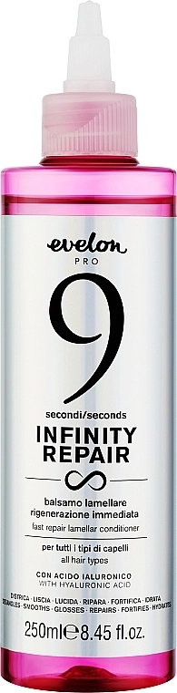 Parisienne Italia Кондиціонер для швидкого відновлення волосся Evelon Pro Infinity Repair Fast Repair Lamellar Conditioner - фото N1