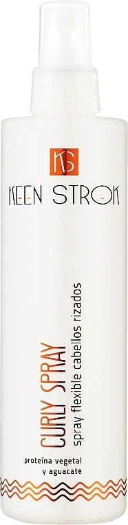 Keen Strok Спрей неаэрозольный для вьющихся волос Gas Free Curly Spray - фото N1