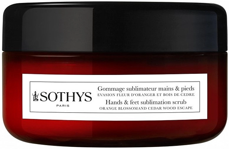 Sothys Скраб для рук и ног "Апельсин и кедр" Hands & Feet Sublimation Scrub Orange Blossom And Cedar Wood Escape - фото N1