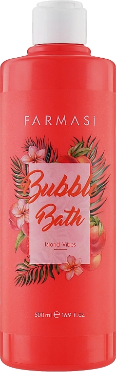 Farmasi Гель для душу та піна для ванни 2в1 "Райський острів" Island Vibes Bubble Bath - фото N1