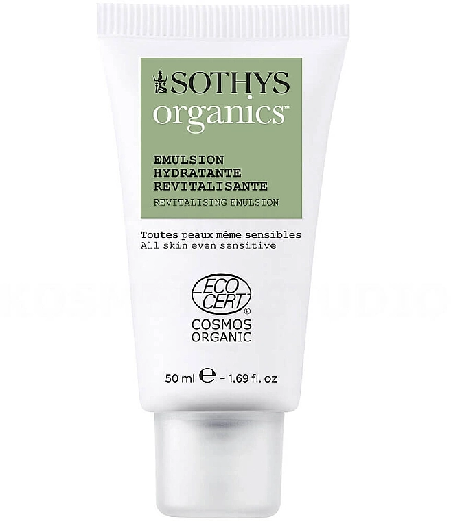 Sothys Органічна відновлювальна, зволожувальна емульсія Organics Emulsion Hydratante Revitalisante - фото N1