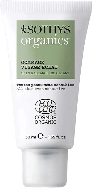 Sothys Скраб для лица Organics Gommage Visage Eclat - фото N1