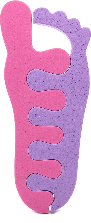 SPL Разделители для пальцев 9585, розовый + сиреневый - фото N1