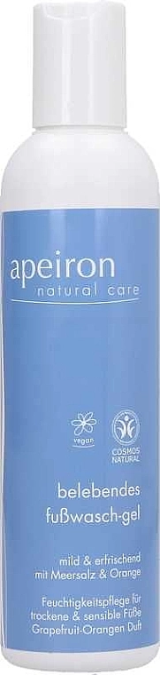 Apeiron Бодрящий очищающий гель для ног Invigorating Foot Cleansing Gel - фото N1