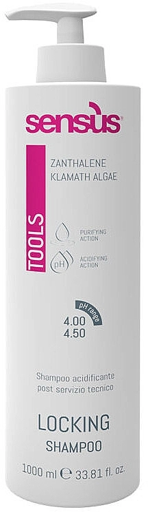 Sensus Шампунь для відновлення фарбованого волосся Tools Post Color Locking Shampoo - фото N1