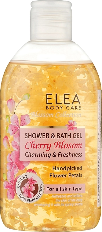 Elea Professional Гель для душа и ванны Cherry Blossom Shower & Bath Gel - фото N1