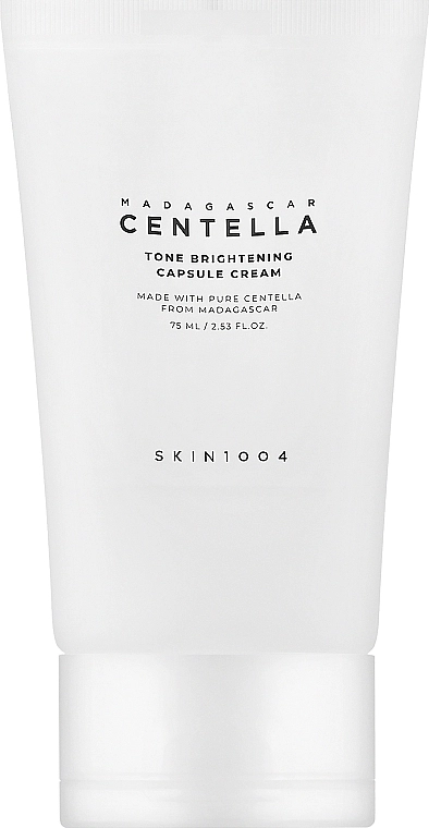 Осветляющий крем против пигментации - SKIN1004 Madagascar Centella Tone Brightening Capsule Cream, 75 мл - фото N1