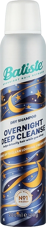 Batiste Сухой шампунь для волос Overnight Deep Cleanse Dry Shampoo - фото N1