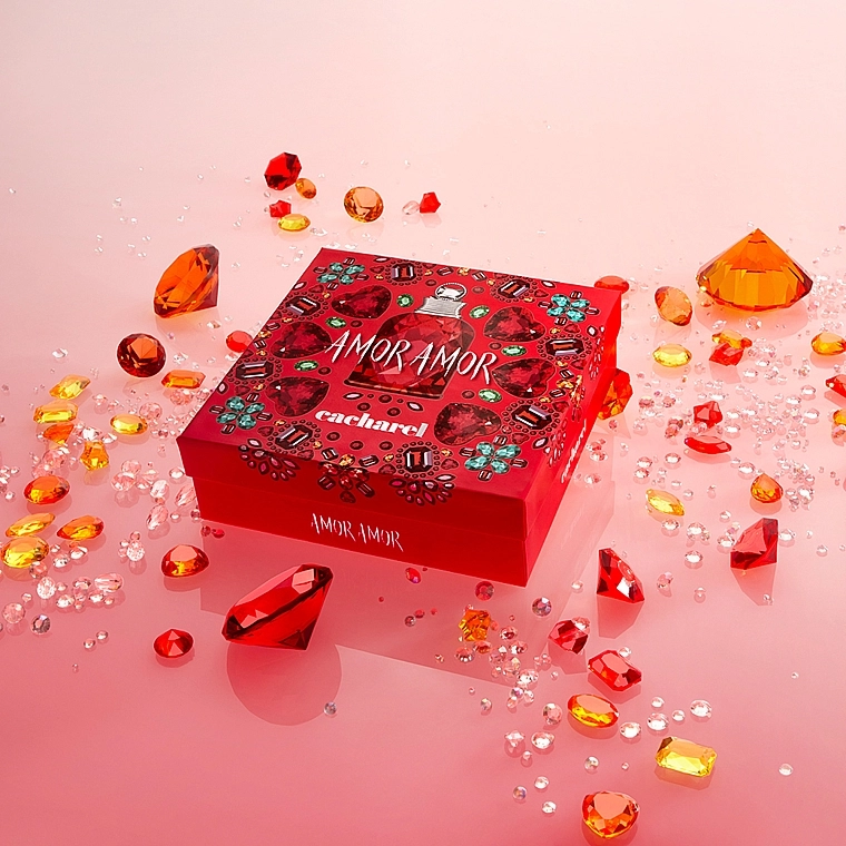 Cacharel Amor Amor Набір (edt/50ml + b/lot/2x50ml) - фото N5