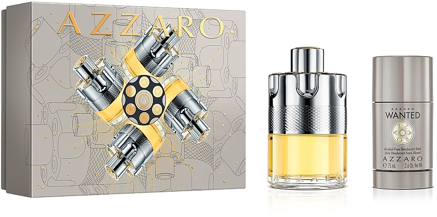 Azzaro Wanted Набір (edt/100ml + deo/77g) - фото N1