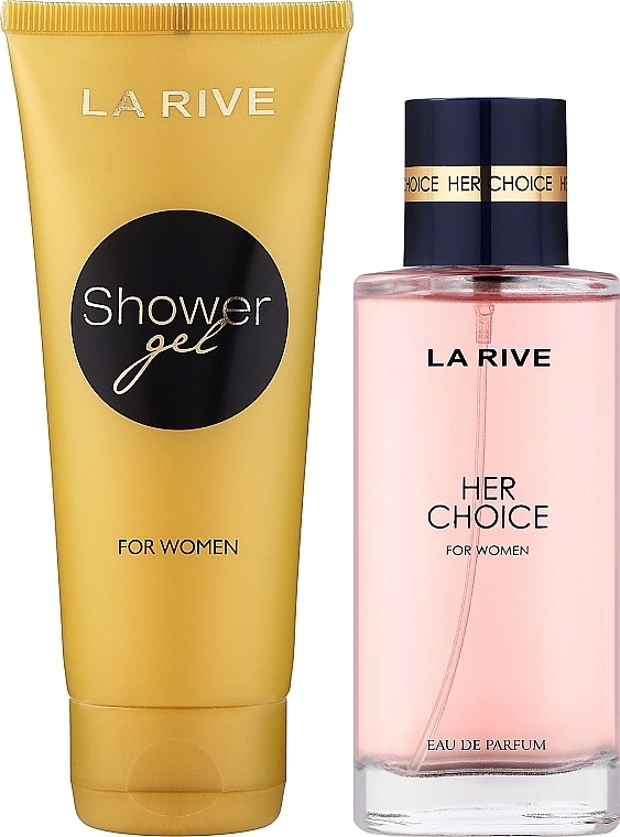 La Rive Her Choice Набор (edp/100ml + sh/gel/100ml) - фото N2