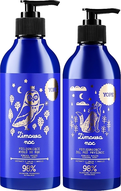 Yope Набор Winter Night (soap/500ml + sh/gel/400ml) - фото N2