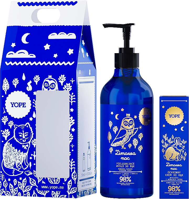 Yope Набор Winter Night (soap/500ml + hand/cr/50ml) - фото N1