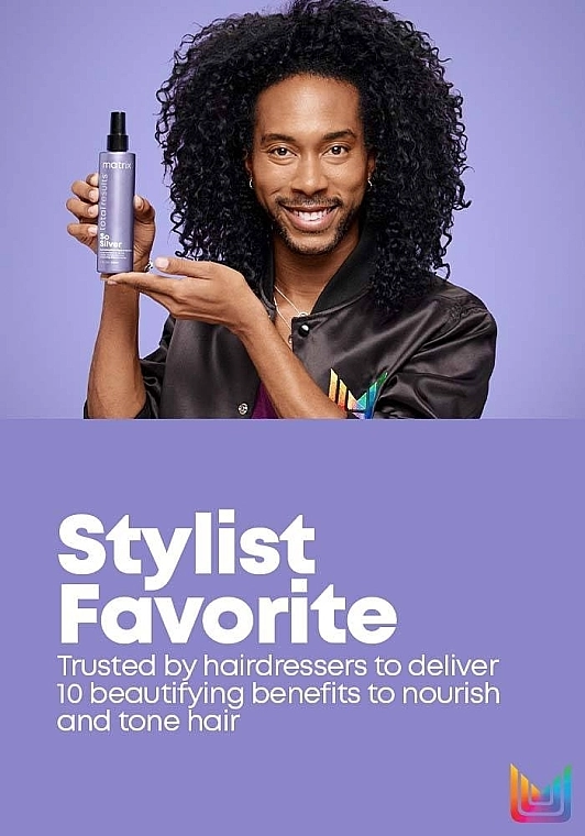 Matrix Спрей для волосся Total Results So Silver All-In-One Toning Spray for Blonde and Silver Hair - фото N4