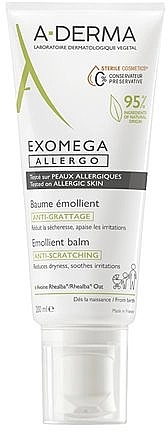 A-Derma Пом’якшувальний бальзам проти свербежу Exomega Allergo Emollient Balm Anti-Scratching - фото N1